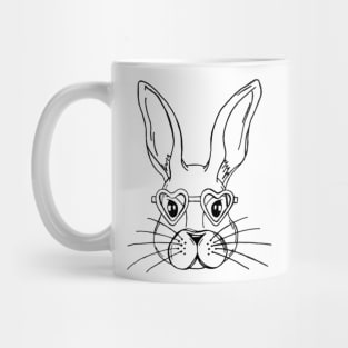 Cute Pocket Bunny Mug